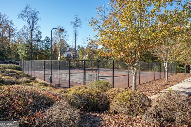 265 Federal St, Athens, GA 30607 - view of tennis court featuring fence