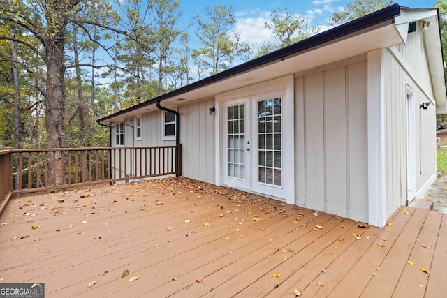 117 Neal Ave, Stockbridge, GA 30281 - view of wooden deck