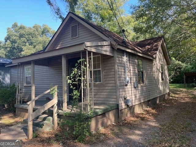 view of front of house