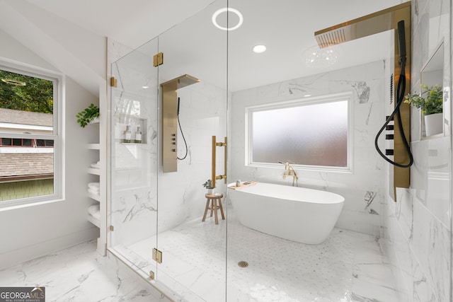 room details featuring tiled shower