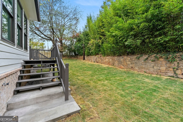 view of front of property with a front yard and covered porch