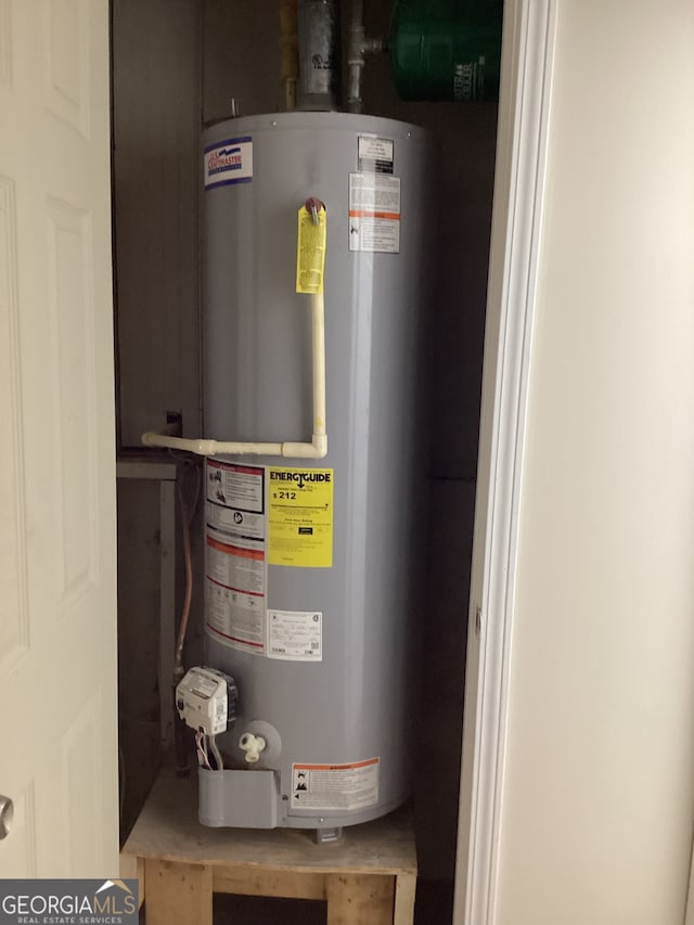 utilities featuring water heater