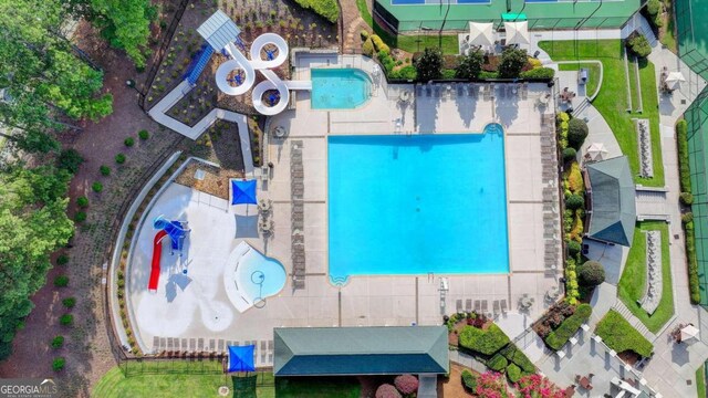bird's eye view