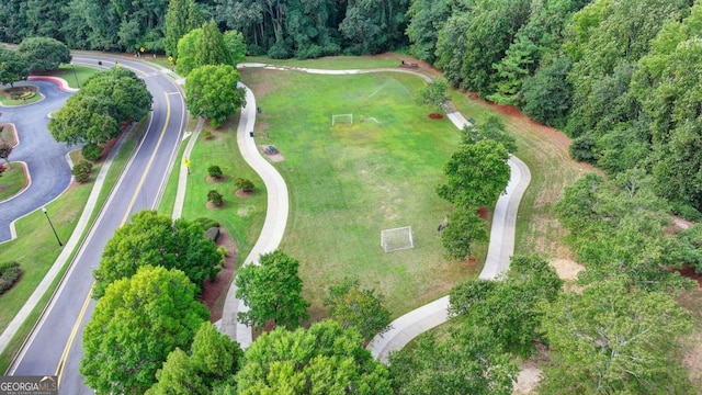 drone / aerial view