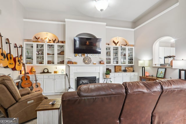 view of living room