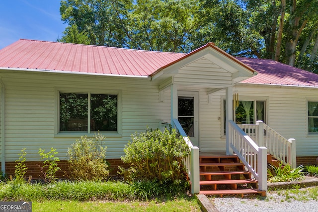 view of front of house