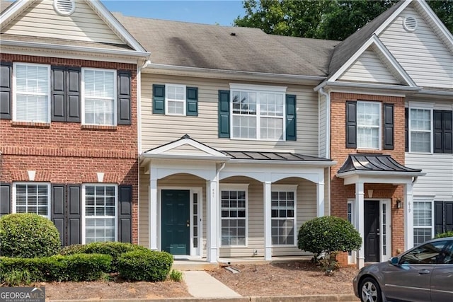 view of townhome / multi-family property