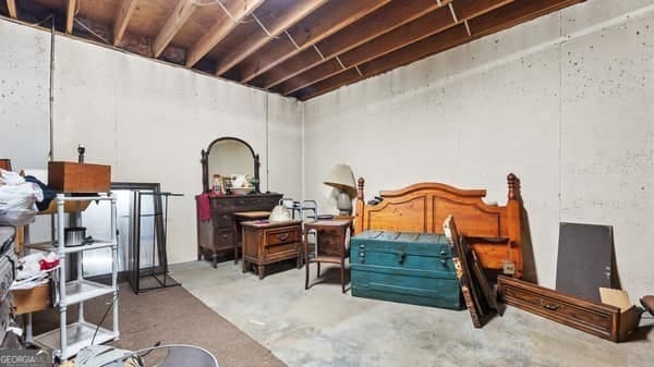 287 Branch Rd, Cedartown, GA 30125 - view of unfinished basement