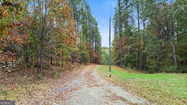 view of road