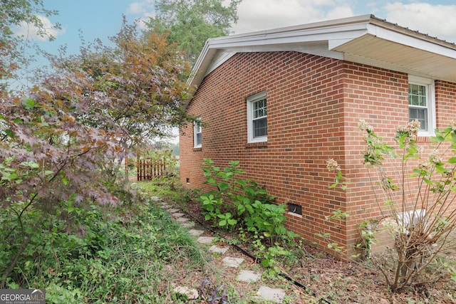 view of property exterior