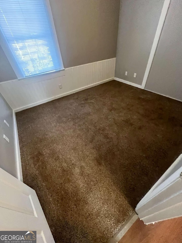 interior space with carpet floors