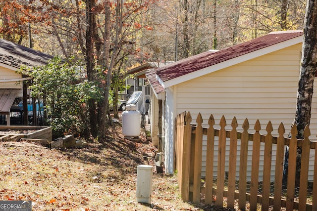 view of property exterior