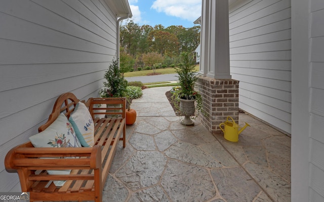 view of patio