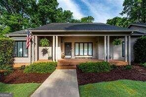 bungalow-style home featuring covered porch