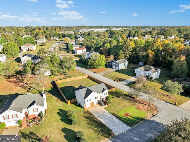 aerial view