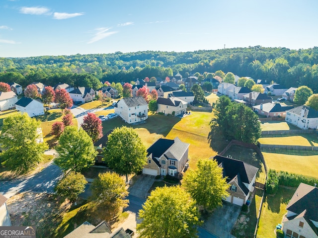 drone / aerial view