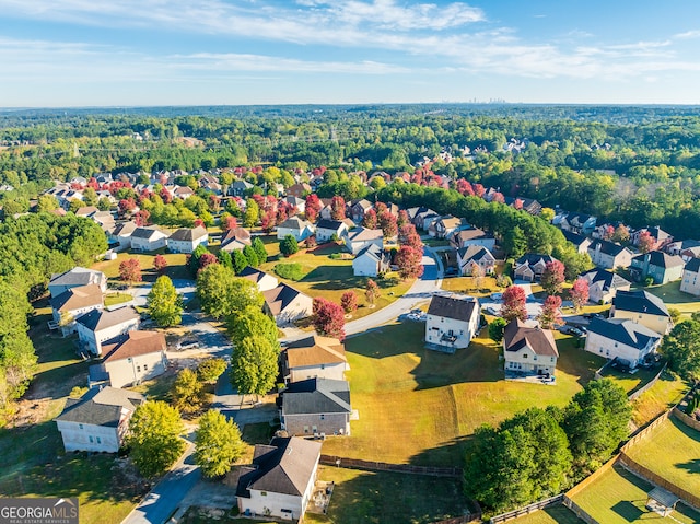 aerial view