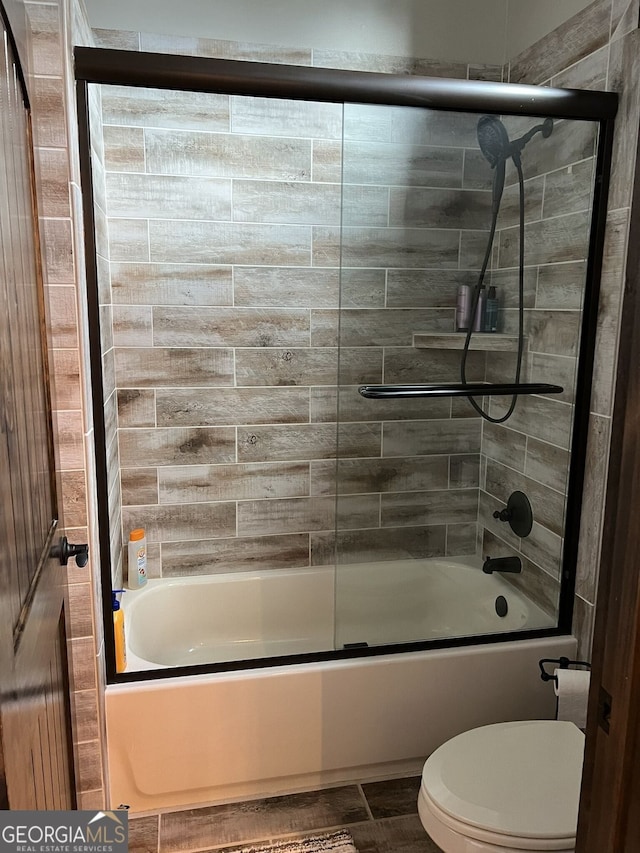 330 E Second St, Blue Ridge, GA 30513 - full bathroom with shower / bath combination with glass door