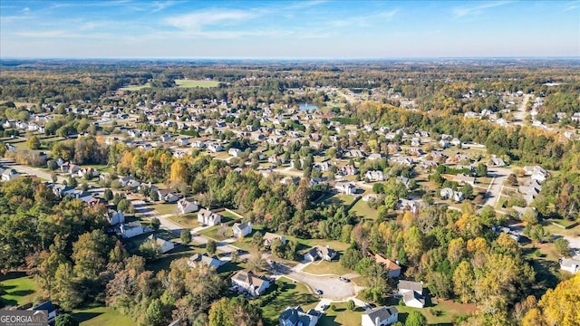 drone / aerial view