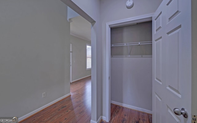 view of closet