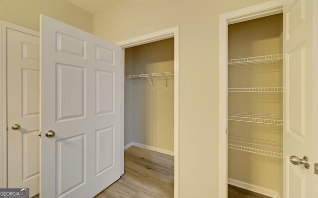 view of closet