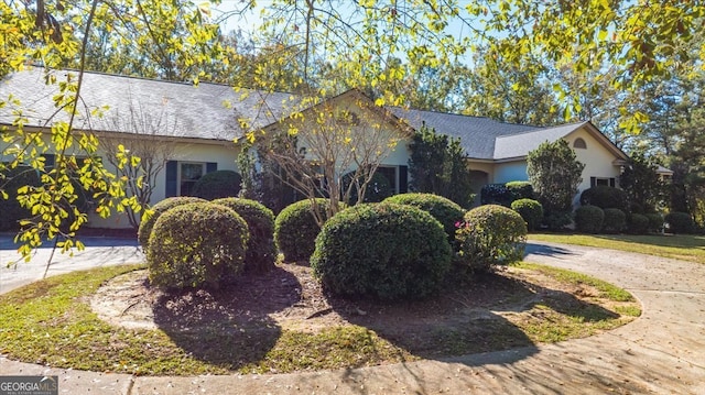 view of ranch-style home