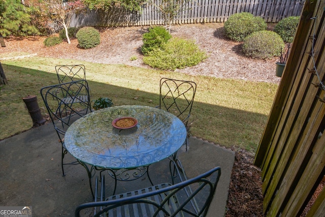 view of patio / terrace