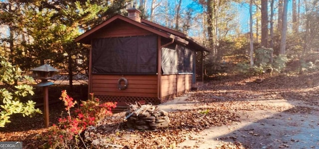 view of home's exterior