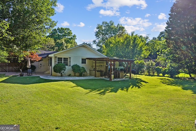 exterior space with a patio area