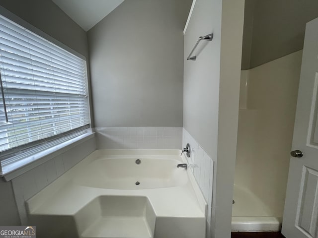 bathroom with a bathtub