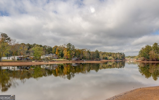 property view of water