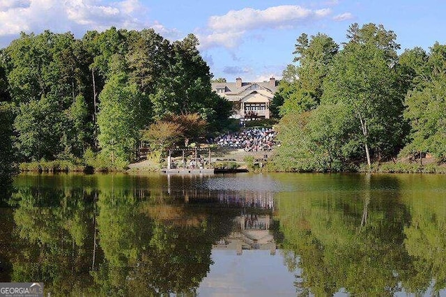 property view of water