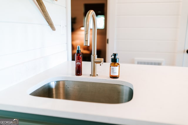 room details with sink