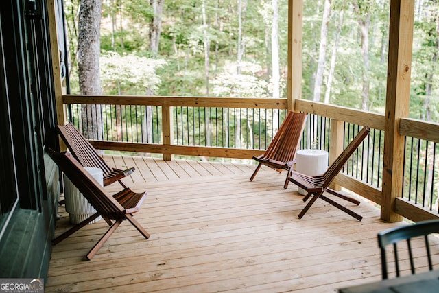 view of deck