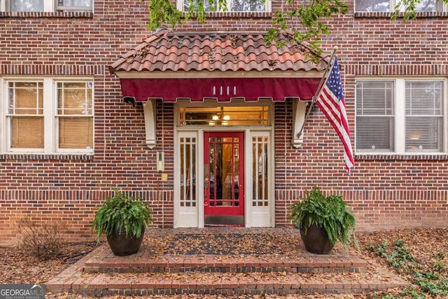 view of property entrance