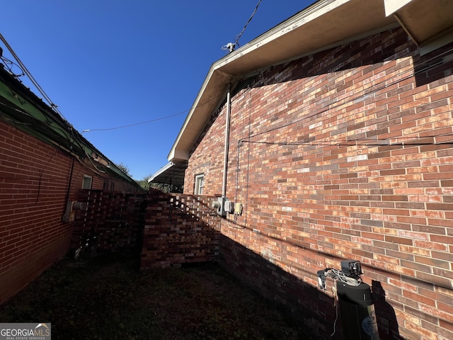 106 Country Club Rd, Dublin, GA 31021 - view of side of home featuring brick siding