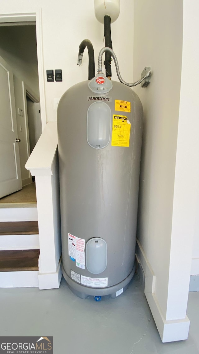 utilities with electric water heater