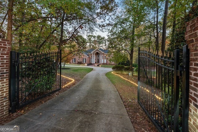 view of gate