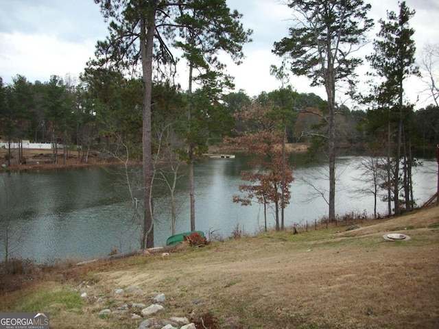 property view of water