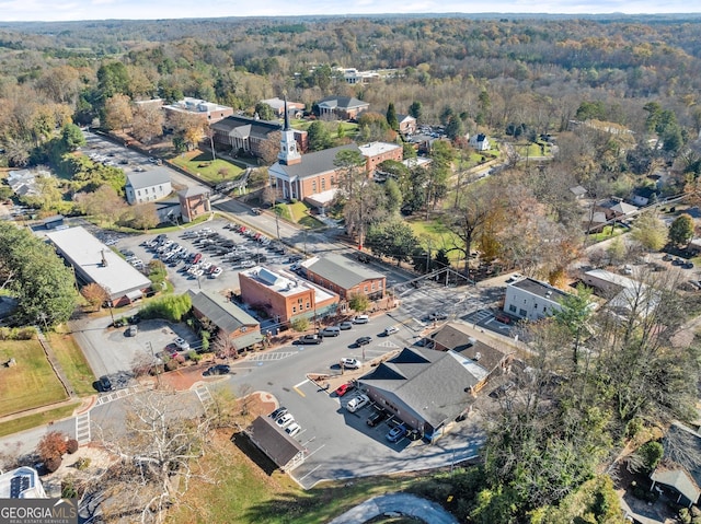 aerial view