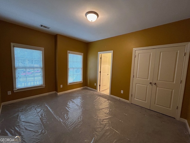 view of unfurnished bedroom