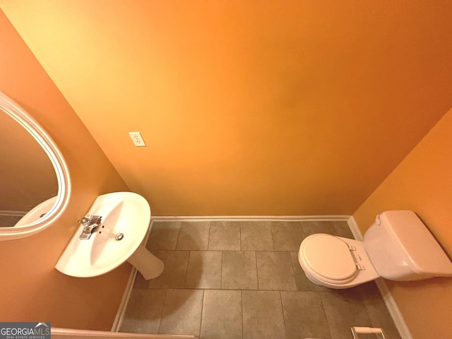 bathroom with toilet