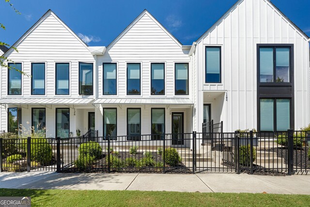 view of townhome / multi-family property