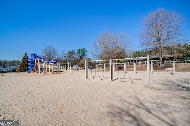 view of playground