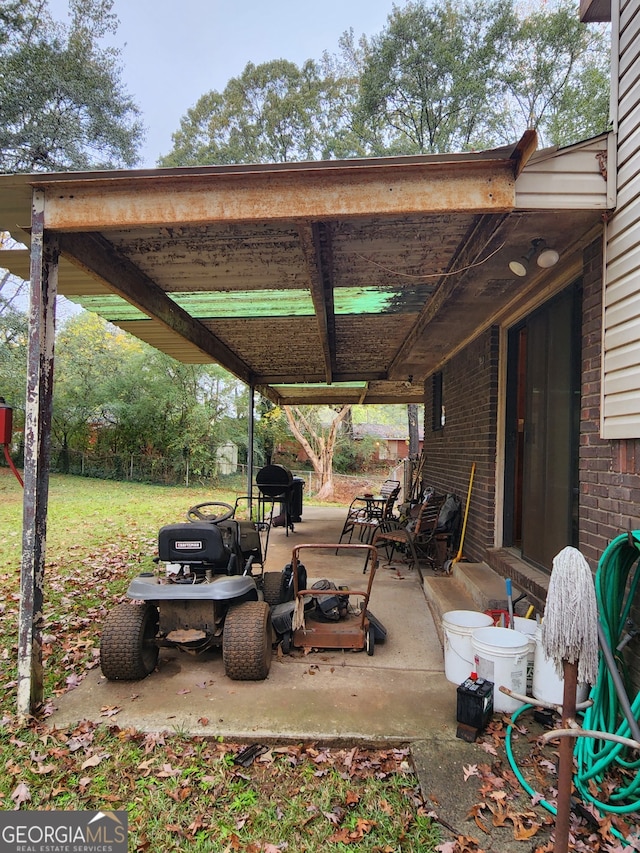 view of patio