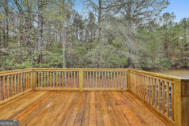 view of deck