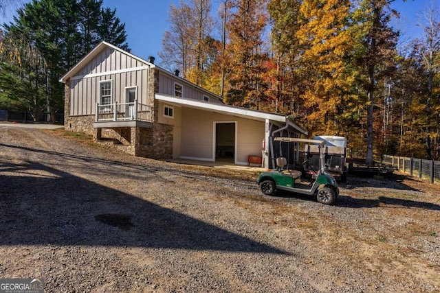 view of back of house