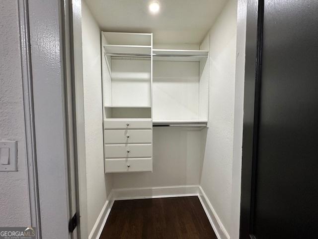 view of closet