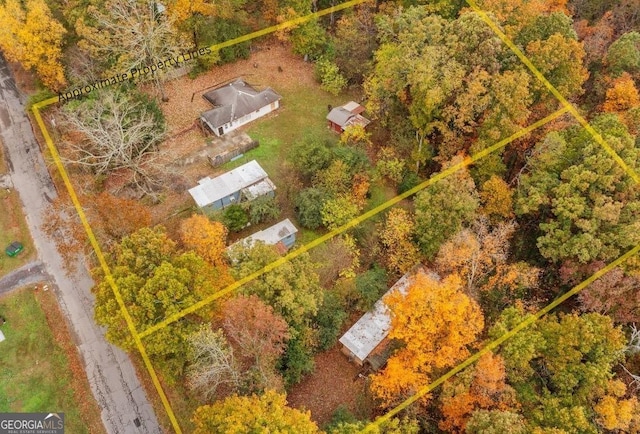 650 Mccharles St, Dalton, GA 30720 - aerial view of property's location with property boundaries highlighted