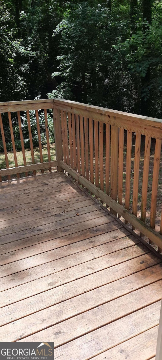 view of deck